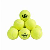 The Dog's Balls, Köpek Tenis Topları, 12'li Paket Sarı, 5,5 cm Çapında Köpek Oyuncağı, Eğitim, Oyun, Egzersiz ve Getirme için Güçlü Köpek ve Köpek Topu
