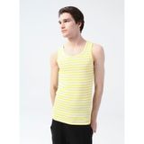The Don Beyaz - Sarı Erkek Iç Giyim Atlet 100TDNATL007038 - 2XL