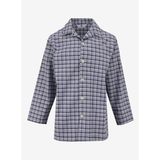 The Don Lacivert Erkek Regular Fit Ekose Pijama Takımı TDNPJM001033