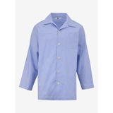The Don Mavi Erkek Regular Fit Ekose Pijama Takımı TDNPJM001029