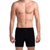 The Don Traditional Uzun Paçalı Erkek Boxer Siyah Renk