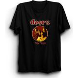The Doors, Jim Morrison, Rock Metal Grup Tişörtü - Siyah - 3XL