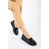 The Dortex Shoes CA700 Kadın Içi Dışı Hakiki Deri Ortopedik Esnek Anne Ayakkabısı