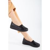 The Dortex Shoes Kadın Içi Dışı Hakiki Deri Ortopedik Esnek Anne Ayakkabısı