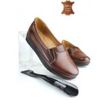 The Dortex Shoes Kadın Siyah Hakiki Deri Esnek Ultra Rahat Comfort Tam Ortopedik Anne Ayakkabısı Cd22