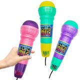 The Dreidel Company Echo Mikrofon, Eğlenceli Oyun Oyuncakları, 10" İnç (6'lı Paket)