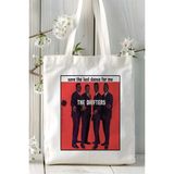 The Drifters Baskılı Bez Çanta Omuz Çantası Kişiye Özel Desen 3