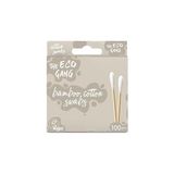 The Eco Gang - Cotton Swabs - 100pcs - White - Bambu Kulak Çubuğu 100lü Beyaz