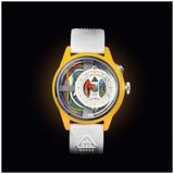 The Electricianz The Cablez ZZ-A1A/02-CRW Unisex Kol Saati - Beyaz - Sarı