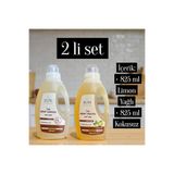 The Elite Home Bitkisel Sıvı Arap Sabunu 825 ml ( Kokusuz & Limon ) 2 Li Set