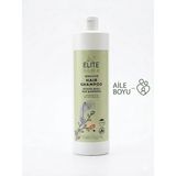The Elite Home Kokusuz Hassas Saç Şampuanı 1000 ml | Aloe Vera İçerikli Bitkisel Bazlı Vegan Şampuan | Aile Boyu Kullanım