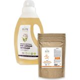 The Elite Home Mini Çamaşır Seti Svı Çamaşır Deterjanı 825 ml + Leke Çıkarıcı Toz 400 gr - 1,8 lt