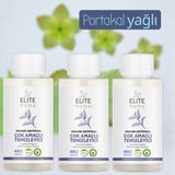 The Elite Home Organik ve Vegan Sertifikalı Çok Amaçlı Konsantre Genel Temizleyici - Portakal Yağlı 50 ml*3 adet