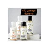 The Elite Home Organik ve Vegan Sertifikalı Sıvı Çamaşır Deterjanı & Leke Çıkarıcı Toz 50 gr 4 Lü Set