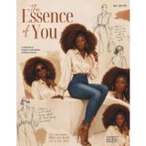 The Essence of You: 150 pages Blank Sketchbook for Drawing, Sketching, Doodling, Fashion Design, Illustration & Creativity