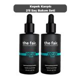 the fair. Argan Drone-targeted Kepek Karşıtı Besleyici 2'li Saç Bakım Saç Serumu Seti