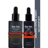 The Fair. Argan Kepek Karşıtı Saç Serumu +Aha Bha Arındırıcı Saç Bakım Seti