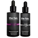 the fair. Leke Karşıtı Cilt Serumu Ve Biotin Dökülme Karşıtı Vegan Saç Ve Cilt Bakım Seti