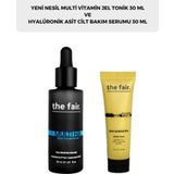 The Fair Multi Vitamin Jel 30 ml Tonik ve Hyalüronik Asit 30 ml Nemlendirici Cilt Bakım Serumu