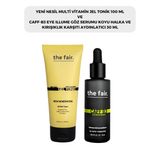 The Fair. Multi Vitamin Jel Tonik 100 ml ve Aydınlatıcı Göz Çevresi Serumu 30 ml
