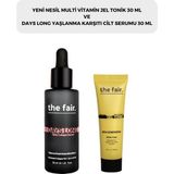 The Fair. Multi Vitamin Jel Tonik 30 Ml Ve Yaşlanma Karşıtı Cilt Serumu 30 Ml