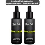 the fair. Nemlendirici, Aydınlatıcı Yaşlanma Karşıtı 2'li Göz Bakım Seti