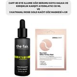 The Fair. Nemlendirici Cilt Bakım Serumu Ve Dermal 3 Katmanlı Rose Gold Göz Maskesi 4 Gr