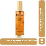 The Fair Sun Light Shine SPF50 PA Parıltılı Güneş Koruyucu 30 ml Vücut ve Saç Yağı