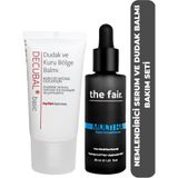 The Fair the fair. Hiyalüronik Asit Cilt Serumu Decubal Dudak Ve Kuru Bölge Balmı 30ml 2'li Set