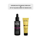 the fair. the fair. Multi Vitamin Jel Tonik 30 ml ve Sıkılaştırıcı ve Yaşlanma Karşıtı Cilt Serumu 30 ml