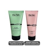 the fair. the fair. Yağlı Akneye Yatkın Cilt Temizleme Jeli 150 ml ve Gözenek Temizleyen Kaolin Kil Maske 100