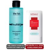 The Fair. Yagli Akneye Yatkin Cilt Salisilik Asit Tonik 200 Ml Ve Spf 50+/Pa Stick Gunes Kremi 19 Gr