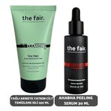 the fair. Yağlı Akneye Yatkın Cilt Temizleme Jeli 150 ml ve Aha Bha Peeling Serum 30 ml