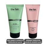 The Fair. Yagli Akneye Yatkin Cilt Temizleme Jeli 150 Ml Ve Gozenek Temizleyen Kaolin Kil Maske 100 Ml