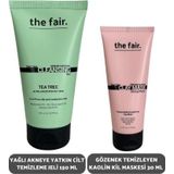 The Fair. Yagli Akneye Yatkin Cilt Temizleme Jeli 150 Ml Ve Gozenek Temizleyen Kaolin Kil Maskesi 30 Ml