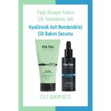 The Fair Yağlı Akneye Yatkın Cilt Temizleme Jeli 150 ml ve Hiyarülonik Asit Serum 30 ml - set