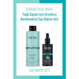 the fair. Yağlı Saçlar Için Argan Saç Serumu 50 ml. ve Salisilik Asit Tonik 200 ml Gözenek Bakımı Sebum Flora Dengeleme Tonik