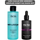 The Fair. Yagli Saclar İcin Arindirici Dokulme Karsiti Sac Bakim Seti