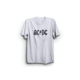 The Fame ACD Metallic Logo Rock Metal Müzik Grubu Beyaz Çocuk T-shirt