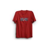 The Fame ACD Metallic Logo Rock Metal Müzik Grubu Kırmızı Çocuk T-shirt