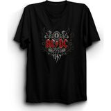 The Fame Acdc, Black Ice V4 Rock Metal Grup Tişörtü - 4XL - Siyah