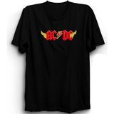 The Fame Acdc, Devil, Rock Metal Müzik Grubu Tişörtü - 2XL - Siyah