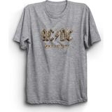 The Fame Acdc, Rock Or Bust, Rock Metal Müzik Grubu Tişörtü - 12 - 13 Yaş - Gri