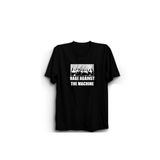 The Fame Against The Machine Nuns Rock Metal Müzik Grubu Siyah Kadın T-shirt