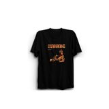 The Fame Akrep Gold VCTR04 Rock Metal Müzik Grubu Siyah Kadın T-shirt