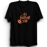 The Fame Amerikan Futbolu, Nfl, It's Football Y'all Tişört - 4XL - Siyah