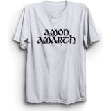 The Fame Amon Amarth, Yazı, Rock, Metal Grup Tişörtü - Beyaz