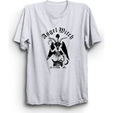 The Fame Angel Witch Rock Metal Müzik Grubu Beyaz Kadın T-shirt
