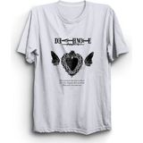 The Fame Anime, Death Note, Ölüm Defteri Afiş Tişört - S - Beyaz