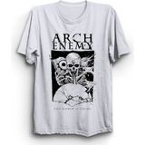 The Fame Arch Enemy, The World Is Yours, Rock Metal Müzik Grubu Baskılı, %100 Pamuk Tişört - 2XL - Beyaz
